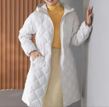 TAION x UNFILO A라인 코트 아이보리 M
