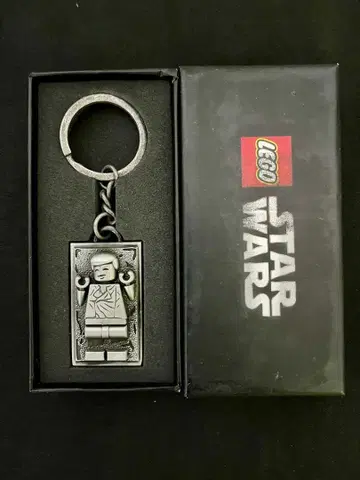 미사용 새상품 LEGO 5006363 한 솔로 키체인 (메탈제)