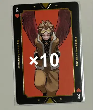 나의 히어로 아카데미아 카드놀이 호크스 10장