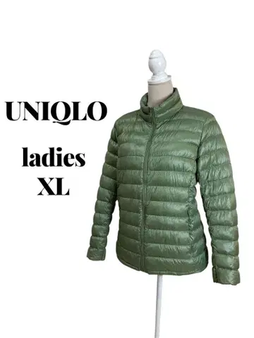 UNIQLO 유니클로 울트라 라이트 다운 민트 그린 여성용 XL