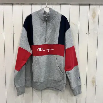 Champion 하프 지퍼 맨투맨 reverse weave sizeM
