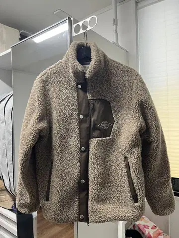 플리스 보아 플리스 DUFFER 더퍼 브라운 사이즈 S