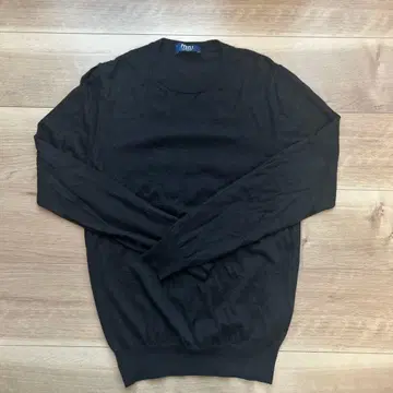 FEDELI 캐시미어 실크 니트 스웨터 블랙 46