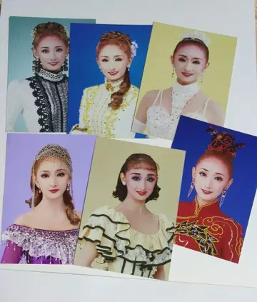 다카라즈카 하나후사 마리 스틸 사진 6장 세트