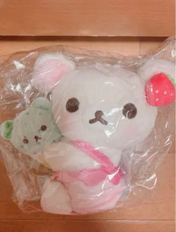 코리락쿠마 해피 아이스크림 모으기 봉제 인형 매달기 봉제 인형