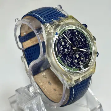 SWATCH 스와치 크로노그래프 BLUE FUNCTION 미사용품