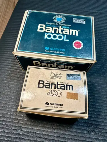 시마노 Bantam 1000L & 400 스피닝 릴 세트