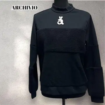 아르치비오 ARCHIVIO 하이넥 트레이닝복 골프 L 사이즈 블랙