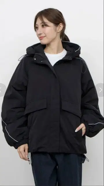 adidas 방풍 발수 자켓 블랙