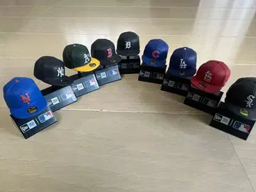 뉴에라 가챠 MLB 미니캡 9개 세트