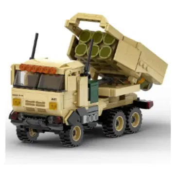 레고 블록 호환 M142 HIMARS 탱크 ML 인테리어