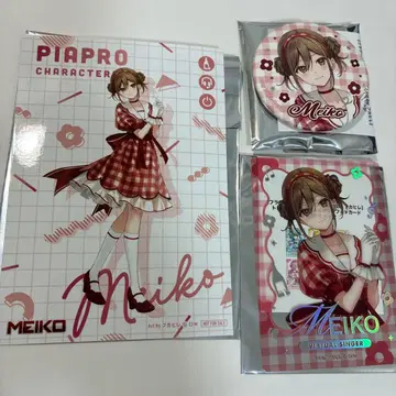 하츠네 미쿠 피아프로 캐릭터즈 플라워 레트로 룩 메이코 MEIKO