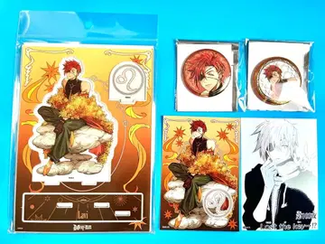 D.Gray-man D 애니메이트 아크릴 스탠드 캔뱃지 특전 라비
