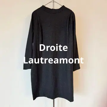 스테디셀러 정가 1.9만엔 droite 로트레아몽 고급 울 원피스 일본제