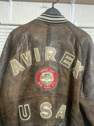 AVIREX 가죽 자켓
