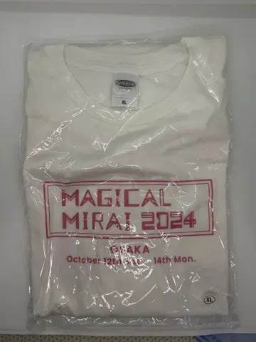MAGICAL MIRAI 2024 XL 티셔츠