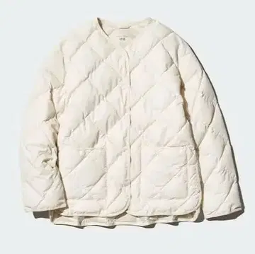 UNIQLO 퍼프 테크 릴랙스 자켓 3XL 화이트