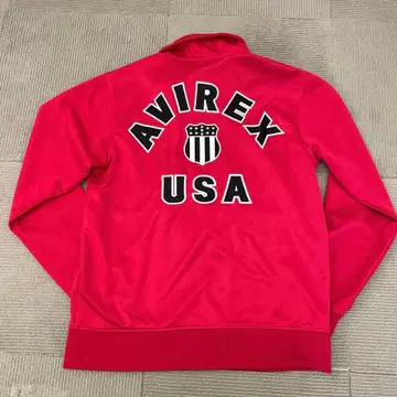 아비렉스 AVIREX 저지 트랙 자켓 자수 로고