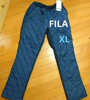 FILA 브랜드 따뜻한 팬츠 XL 미사용 새상품