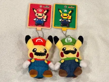 마리오 피카츄 루이지 피카츄 마스코트