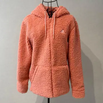 [ 미사용 새상품 ] adidas 플리스 자켓 S 핑크