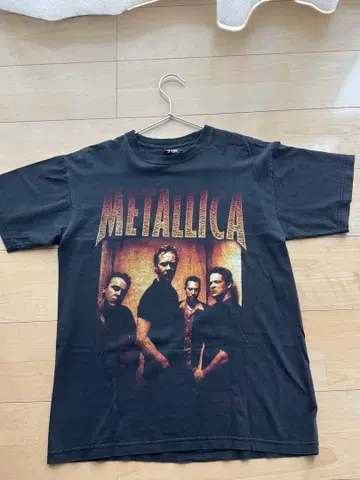 90s 메탈리카 tour tee 밴딩T