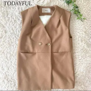 TODAYFUL 울 트윌 베스트 Satin Over Vest