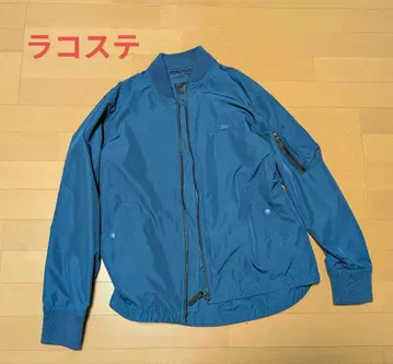 LACOSTE 네이비 MA1 자켓/블루종
