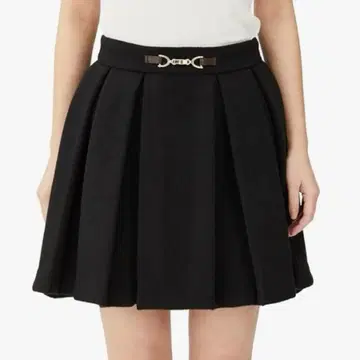 스나이델 SNIDEL 박스 플리츠 미니 스커트 사이즈 0