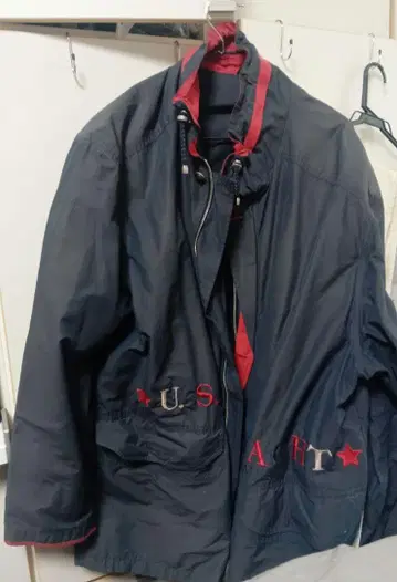 U.S.A.C.H.T. 네이비 자켓 코트
