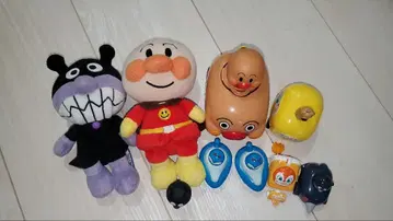 호빵맨 봉제 인형 완구 세트