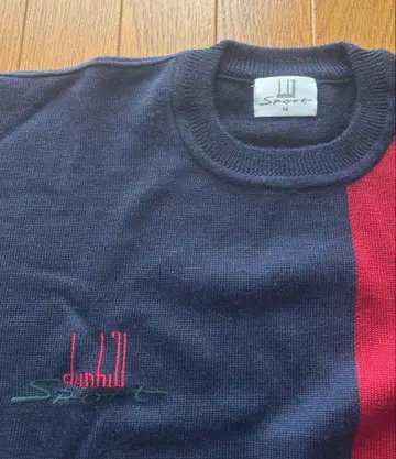 새상품 dunhill sport 울100% 스웨터