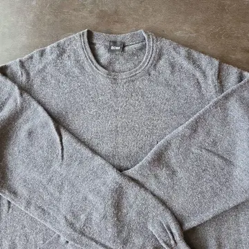 BOSS 그레이 니트 스웨터