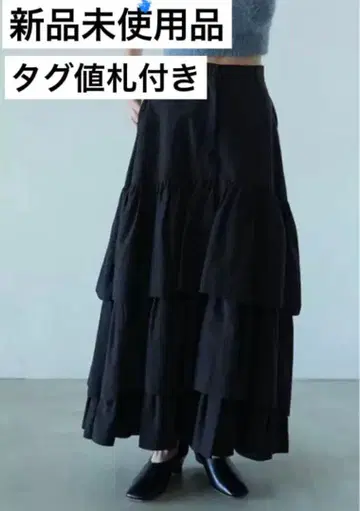 clane 미사용 새상품 프릴 스커트 VOLUME FRILL SKIRT