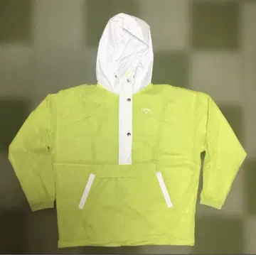 미사용! Callaway 여성용 판초풍 자켓 라임 그린 LL