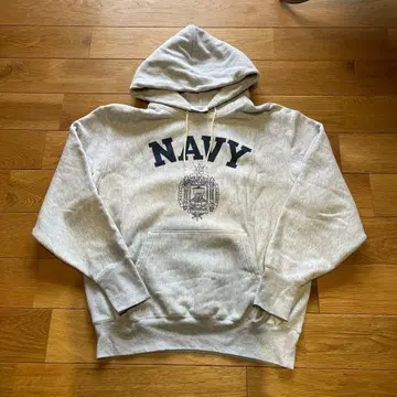 Champion 리버스 위브 후드티 NAVY US M