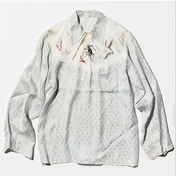 Vintage DragonEmbroidered Souvenir Shirt