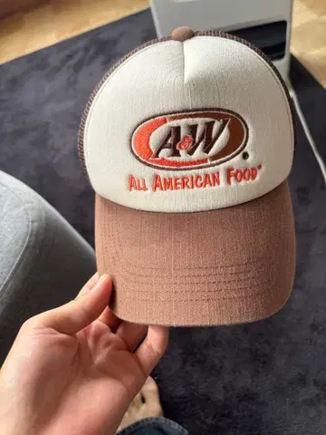 A&W mesh cap