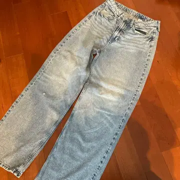 &DENIM 와이드 울트라 하이웨스트 데님