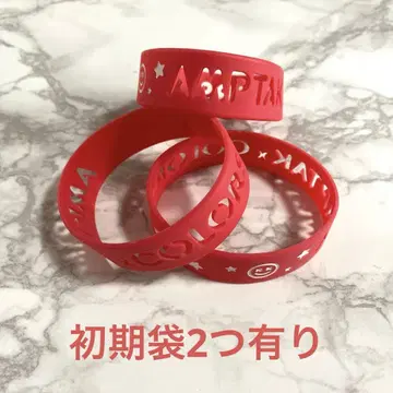 앗토쿤 실리콘 밴드 러버 밴드 AMPTAK 빨간색 3개 세트