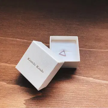 켄이치 콘도 삼각형 귀걸이 (한쪽용)