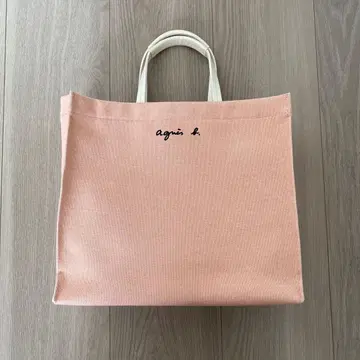 agnis b. 핑크 토트백 UAS23-01