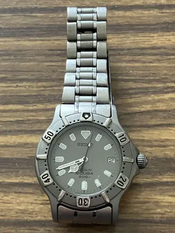 (정크) SEIKO SCUBA 7N35 세이코 다이버 워치