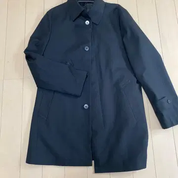 네이비 스텐카라 코트 M 사이즈