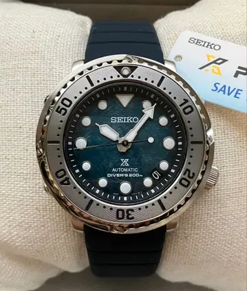 새상품 SEIKO 한정판 튜나캔 펭귄 세이코 프로스펙스