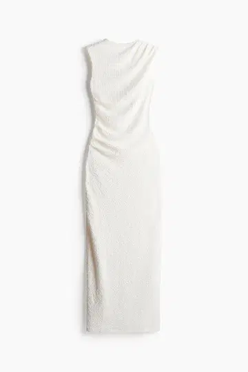 H&M 드레이프 바디 콘셔스 드레스 원피스