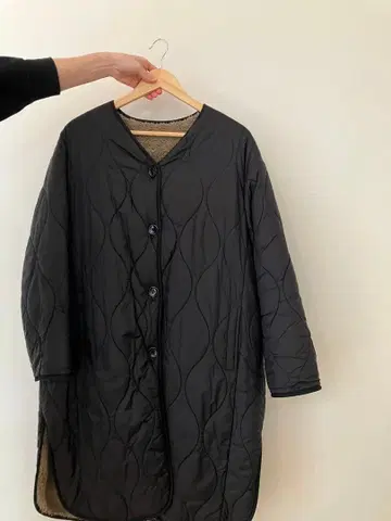 MidiUmi 퀼팅 리버서블 자켓 (여성용 프리)