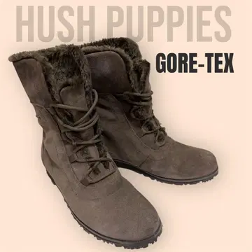 HUSH PUPPIES GORE-TEX 브라운 부츠 23.5cm