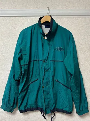 [ 90s ] UMBRO 그린 나일론 자켓 M 사이즈 y2k 테크