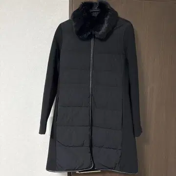 theory 퍼 달린 다운 자켓 S